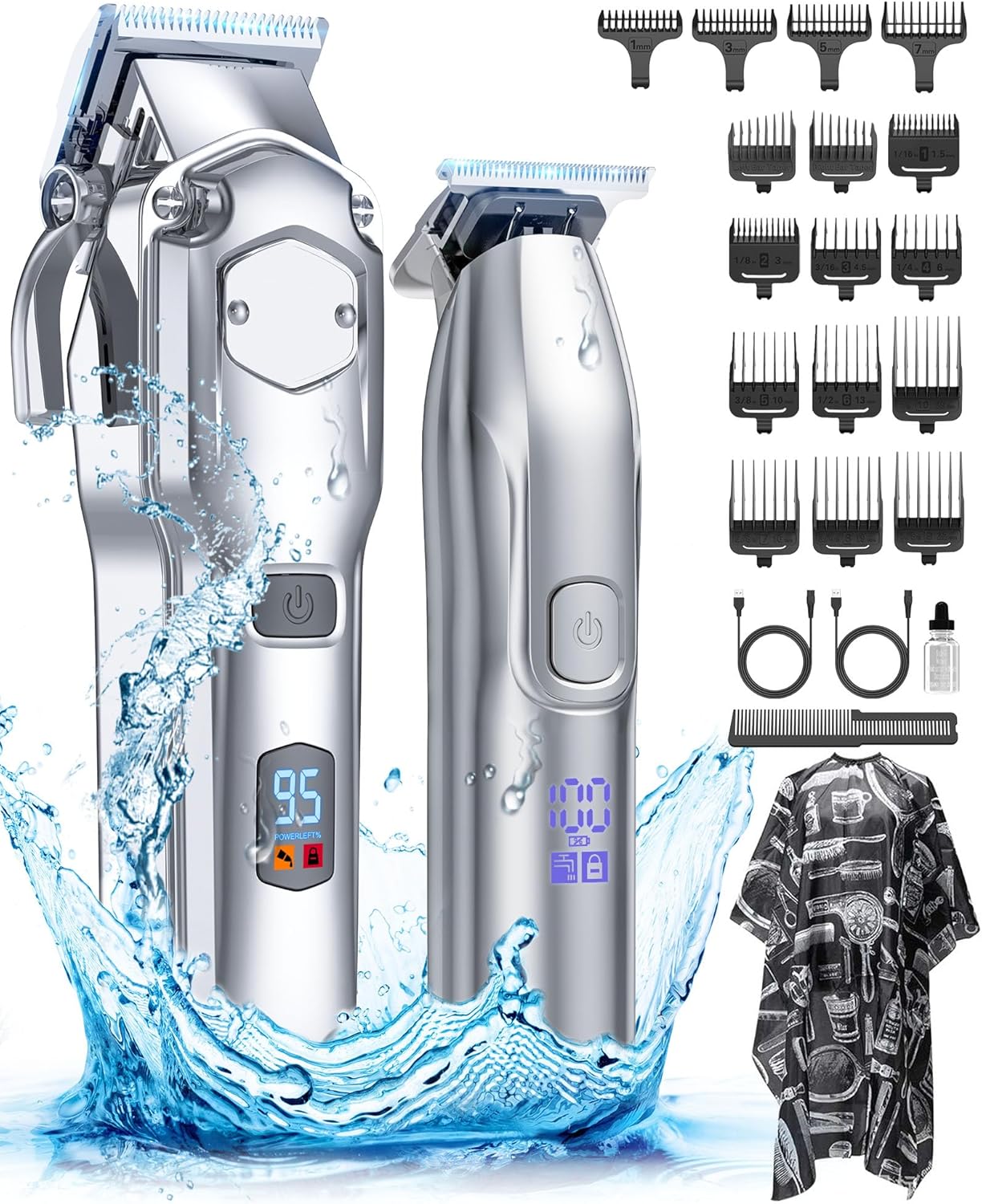 Romanda Clippers and Trimmers Set for Professional Grooming