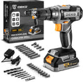 Power Drill Cordless DEKO PRO 20V Drill Set - Compact and Powerful
