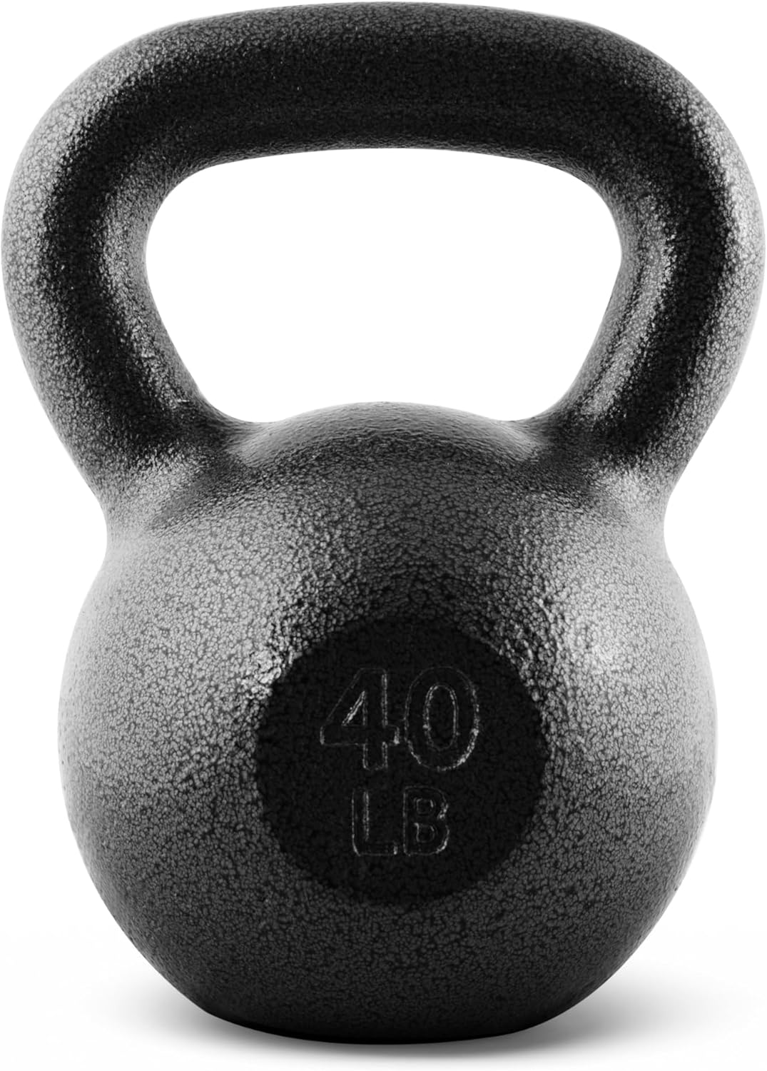 CAP Barbell Black Cast Iron Kettlebell for Versatile Workouts