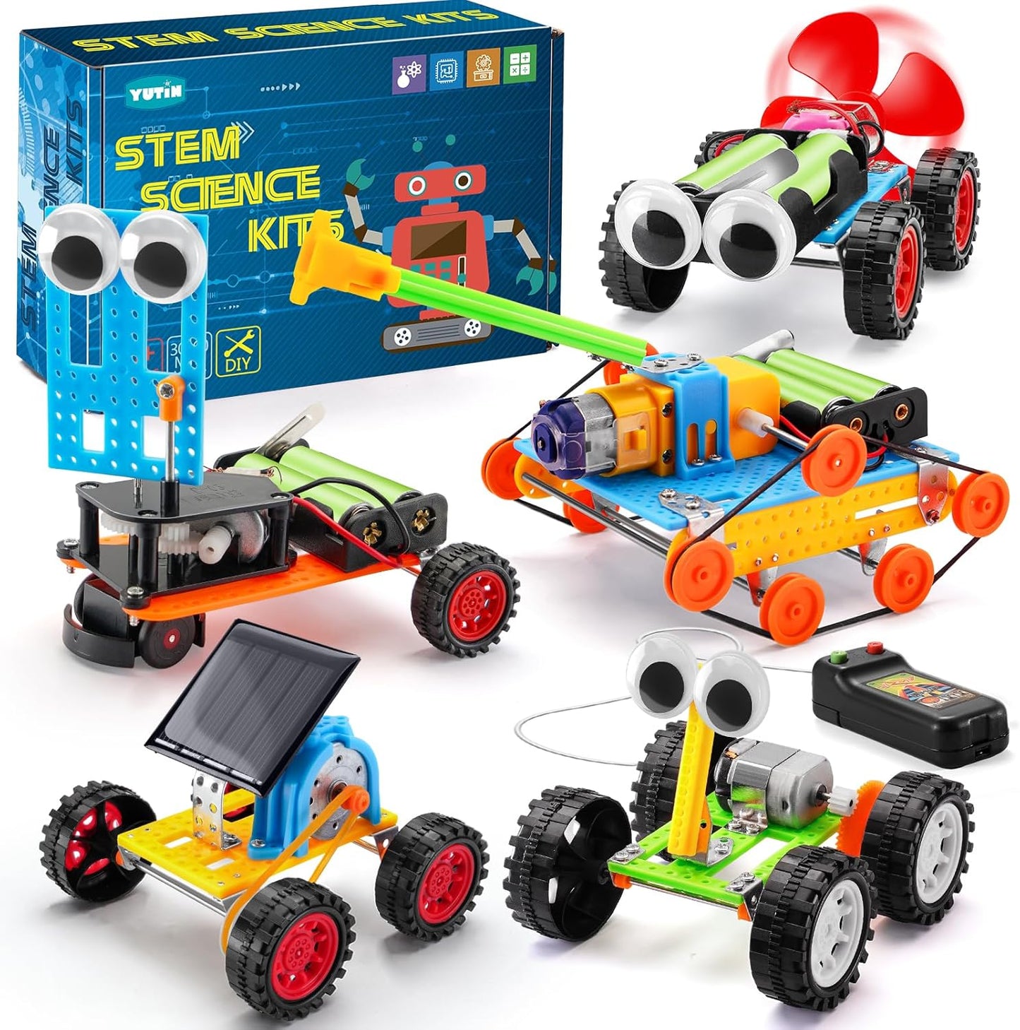 Yutin Science Robot Building Kit: STEM Fun 6-13