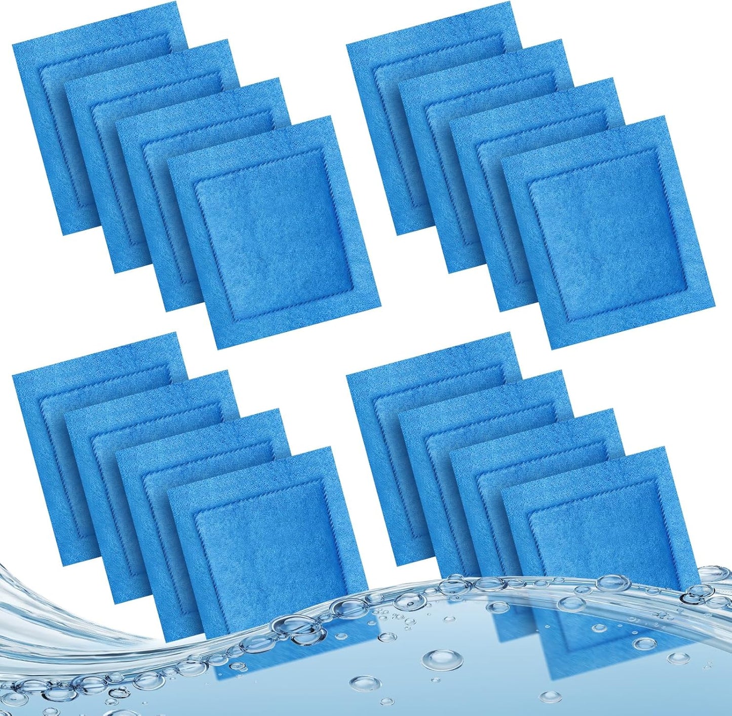 16 Pack Aquarium Filter Cartridge for Optimal Fish Tank Care