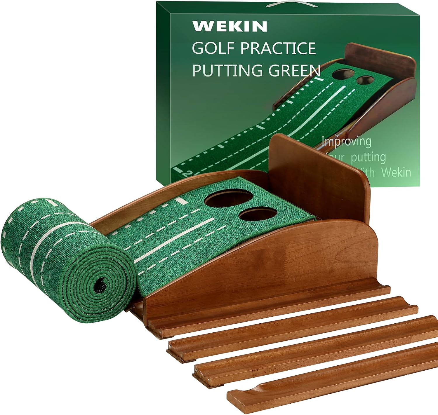 Wekin Indoor Putting Green: Practice Golf Anywhere!