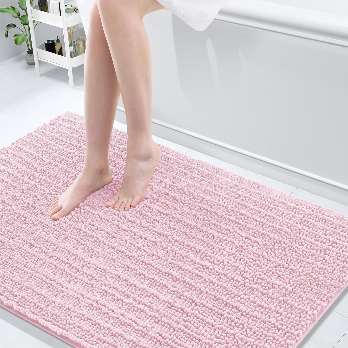 Arotive Luxury Chenille Bathroom Rug Mat for Ultimate Comfort