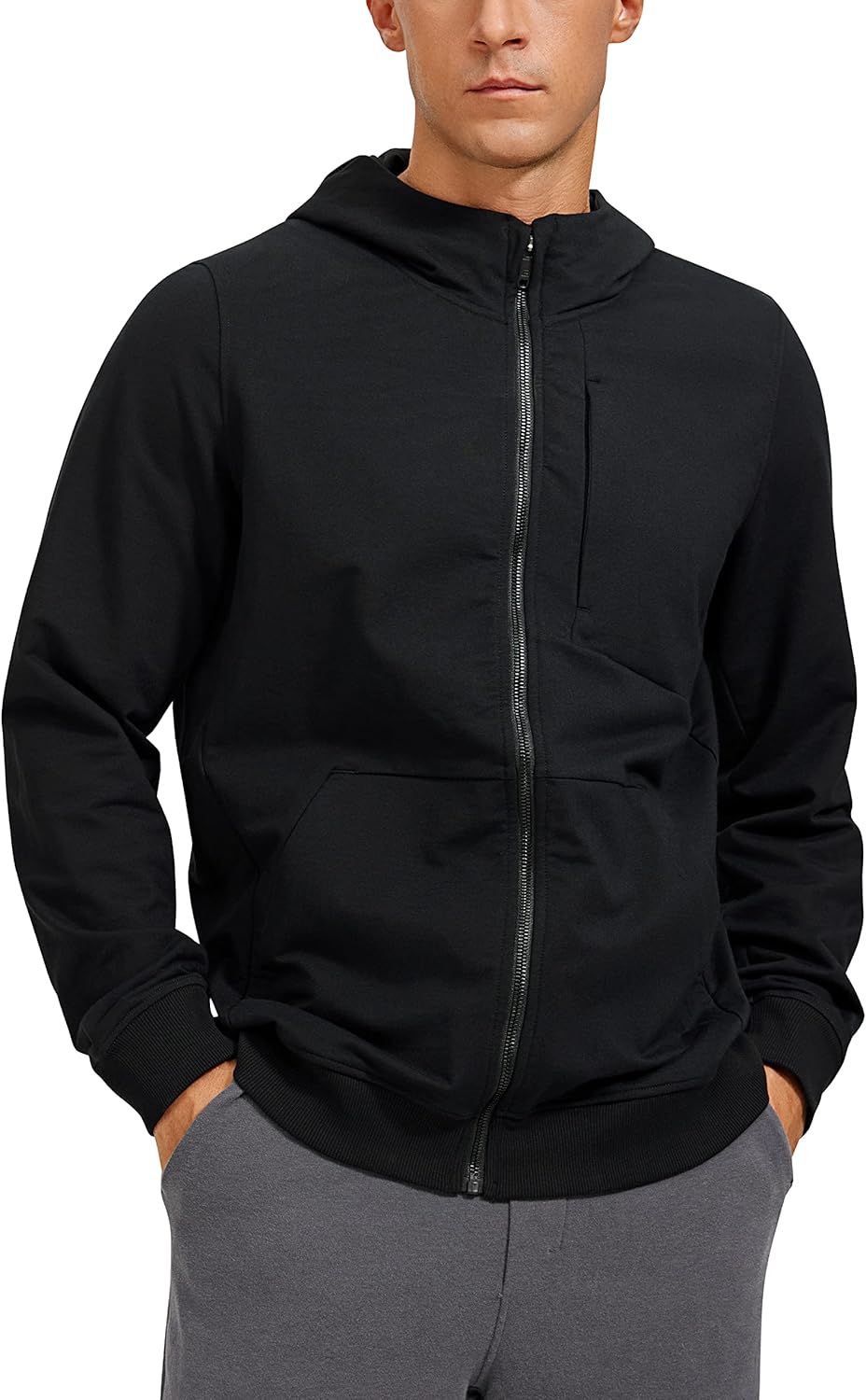 CRZ YOGA Thick Terry Zip Hoodie: Ultimate Comfort