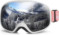 Kids OTG Ski Goggles for Glasses - Anti-Fog UV Protection