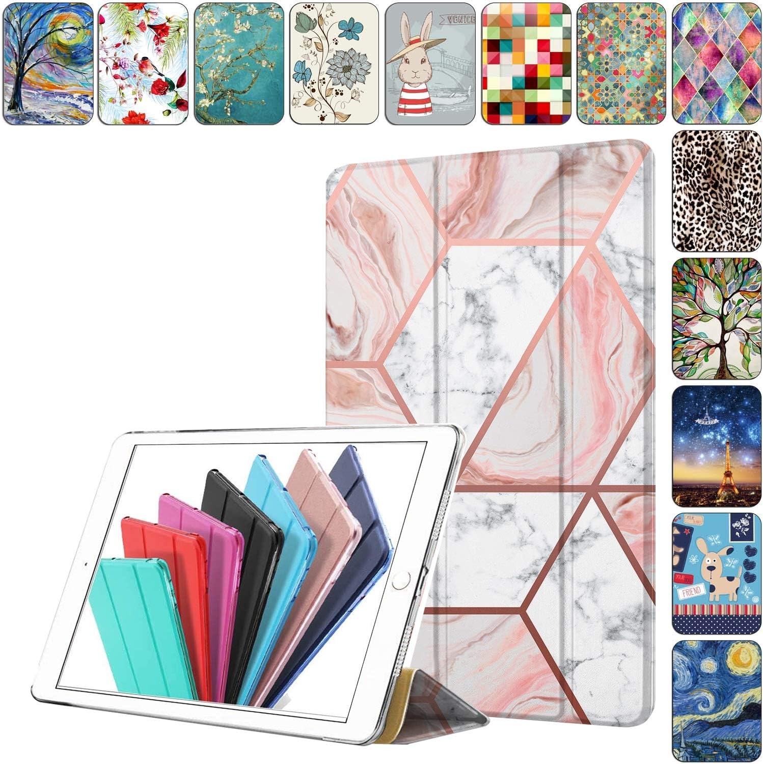 DuraSafe iPad Pro 12.9 Case - Marble Pink for 3rd Gen 2018