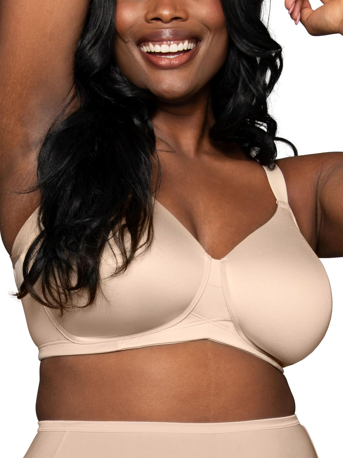 Vanity Fair Women's Full Figure Wireless Bra for Comfort & Style