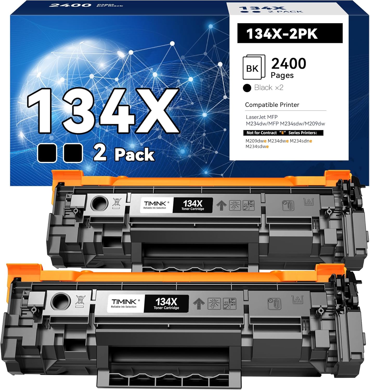 134X W1340X Toner Cartridge Replacement for HP LaserJet M209