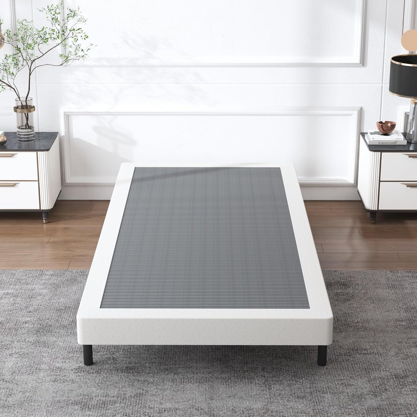 Twin Box Spring 5 Inch High Heavy Duty Mattress Foundation