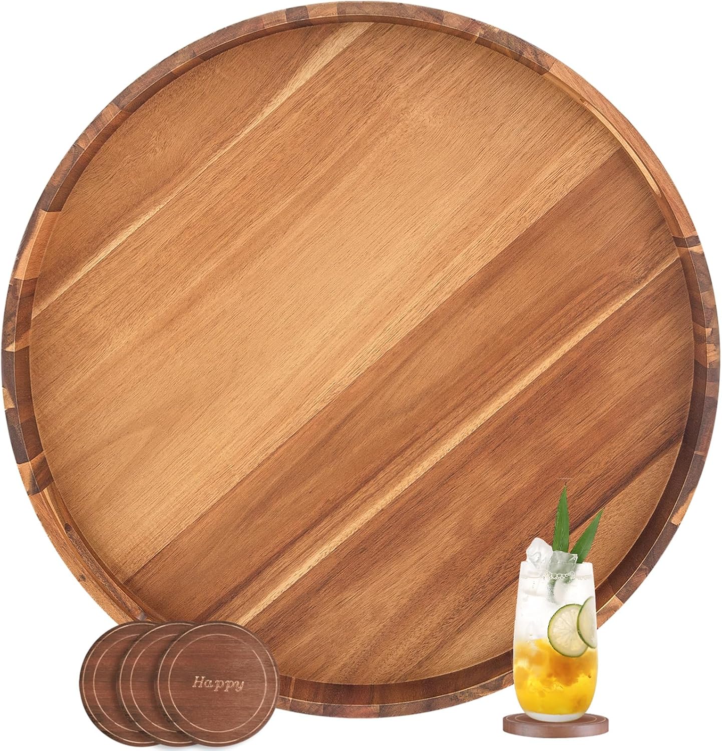 Large Ottoman Tray for Living Room - Stylish and Functional
