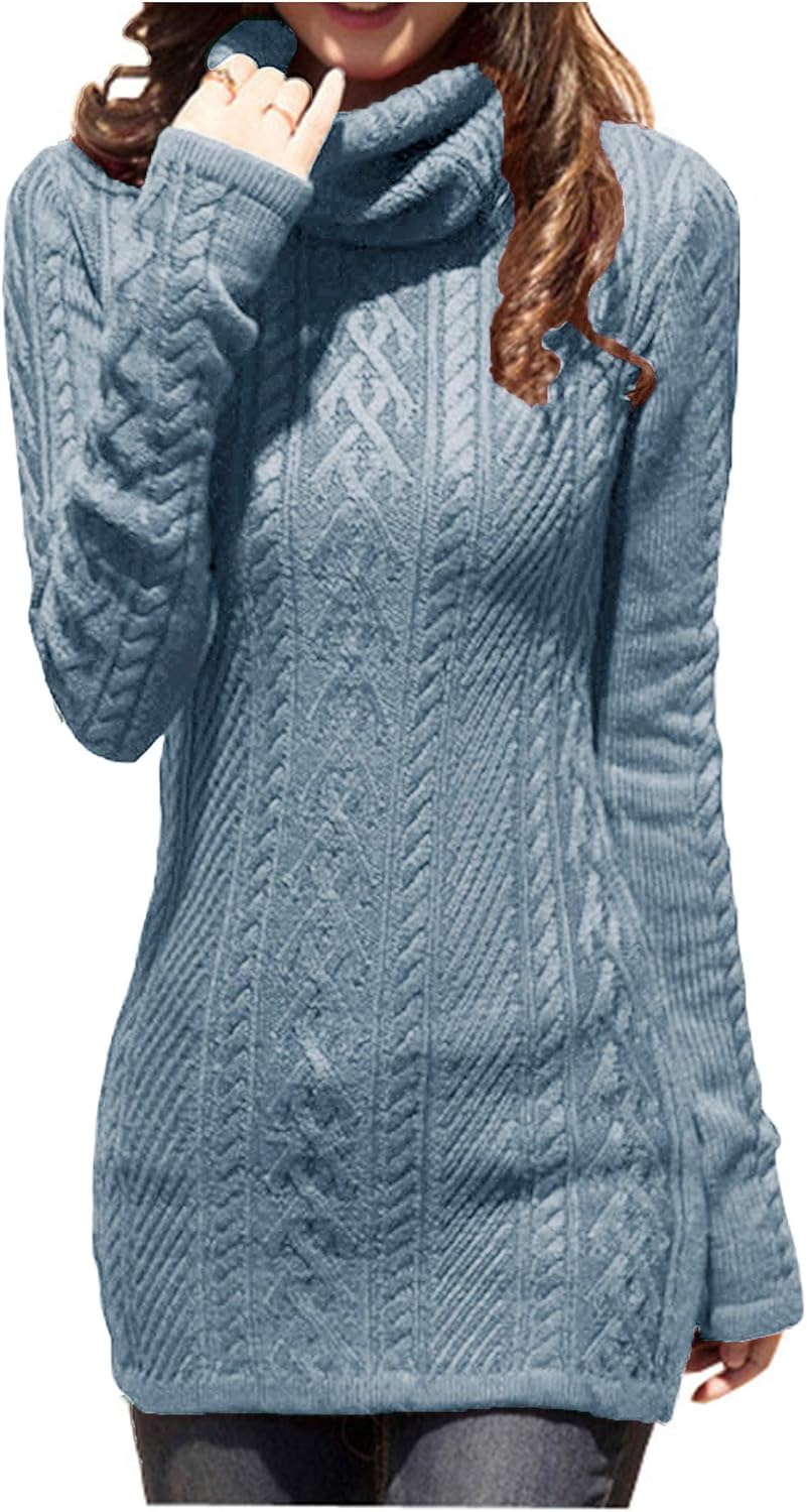 v28 Women Polo Neck Long Slim Fitted Dress for Stylish Looks