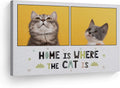 Custom Photo Canvas Print 15x22 in - Personalized Cat Collage