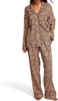 Flannel Pajama Set for Women - Long Sleeve Button Down Sleepwear