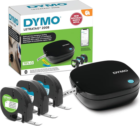 DYMO LetraTag 200B Bluetooth Label Maker Pack