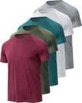 Workout Shirts for Men Quick Dry Athletic Tee - Breathable Performance