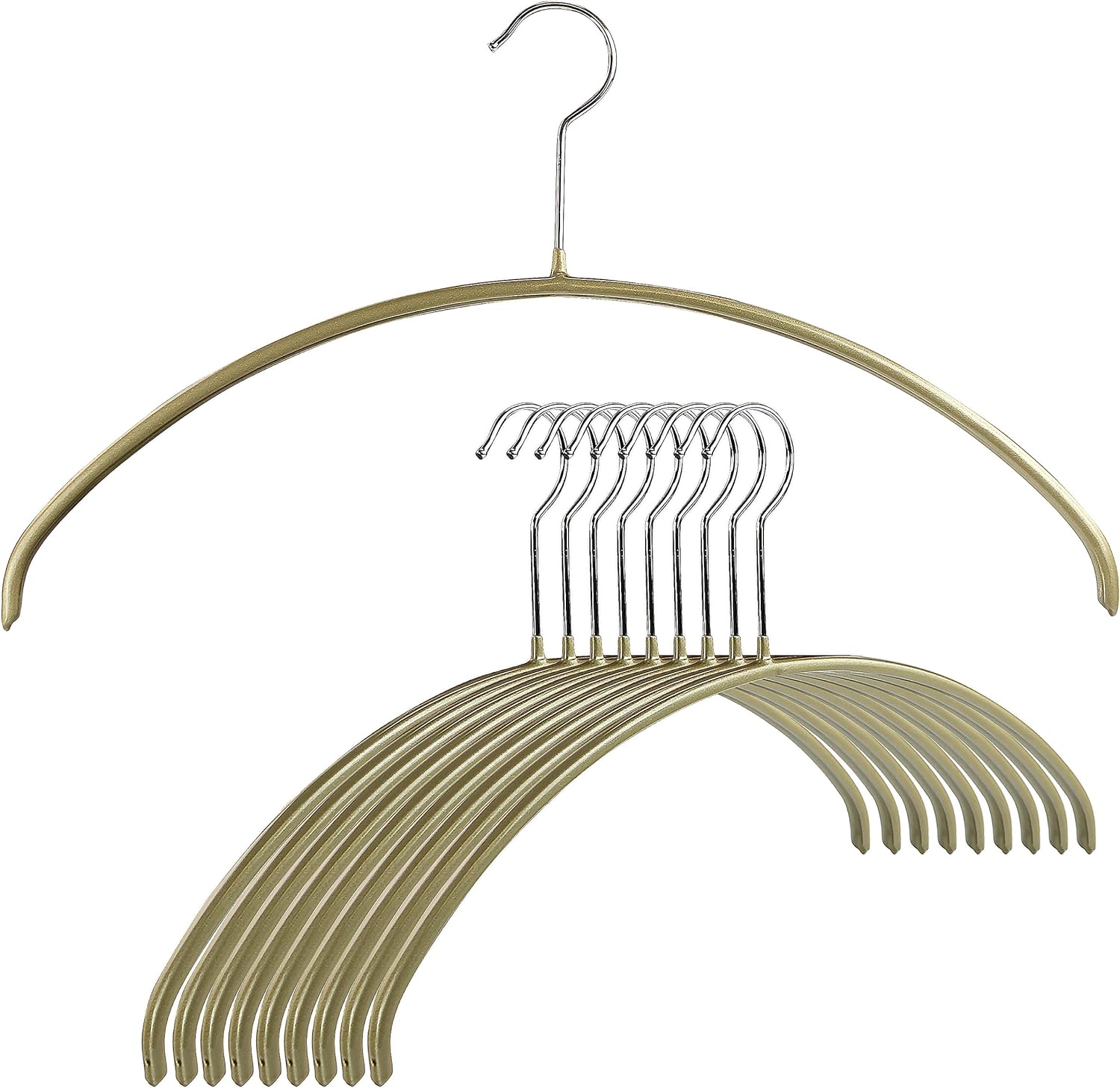 Mawa Euro Series Non-Slip Space Saving Steel Clothes Hanger