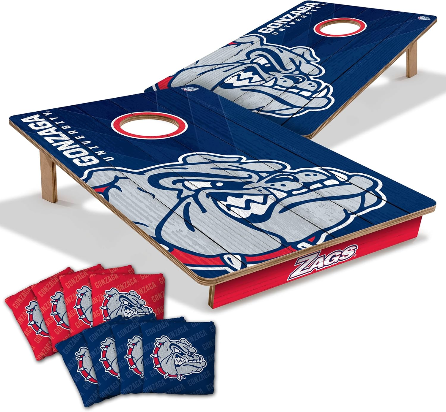 YouTheFan NCAA 2 x 3 Wood Cornhole Game with Team Logo Bags