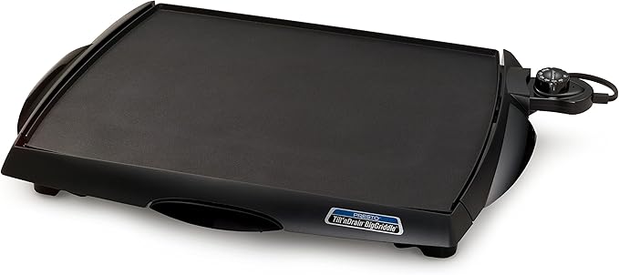 Presto Tilt 'n Drain Big Griddle: A Must-Have Kitchen Essential