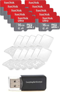 SanDisk Ultra 16GB Micro SDHC 10-Pack - Fast Cards for Mobile Use