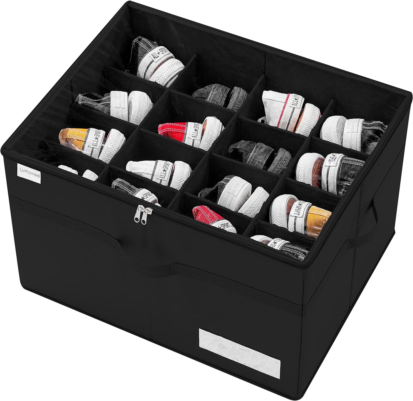 Luvhomee Shoe Storage Organizer for 16 Pairs, Space Saving