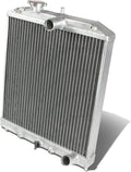 DNA Motoring Compatible Honda D15/16/B18 Aluminum Radiator - Durable