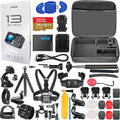 GoPro HERO13 Black Waterproof Action Camera Bundle - 5.3K Video