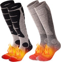 Thermal Merino Ski Socks by NOVAYARD 2 Pairs