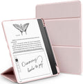 Stand Case for Kindle Scribe 10.2 in Trifold PU Leather - Pink