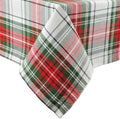 Tartan Plaid Holiday Tablecloth 60x104 - Classic Red Green Plaid