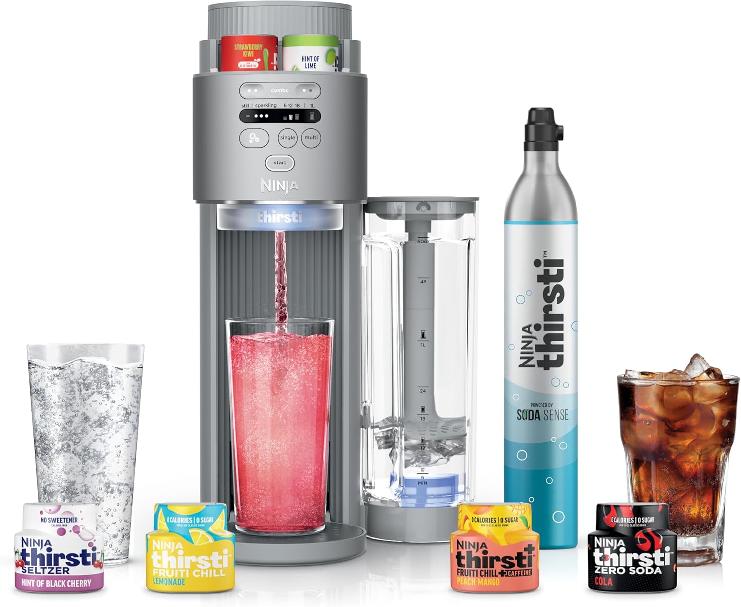 Ninja Thirsti Max: Custom Hydration & Soda Maker
