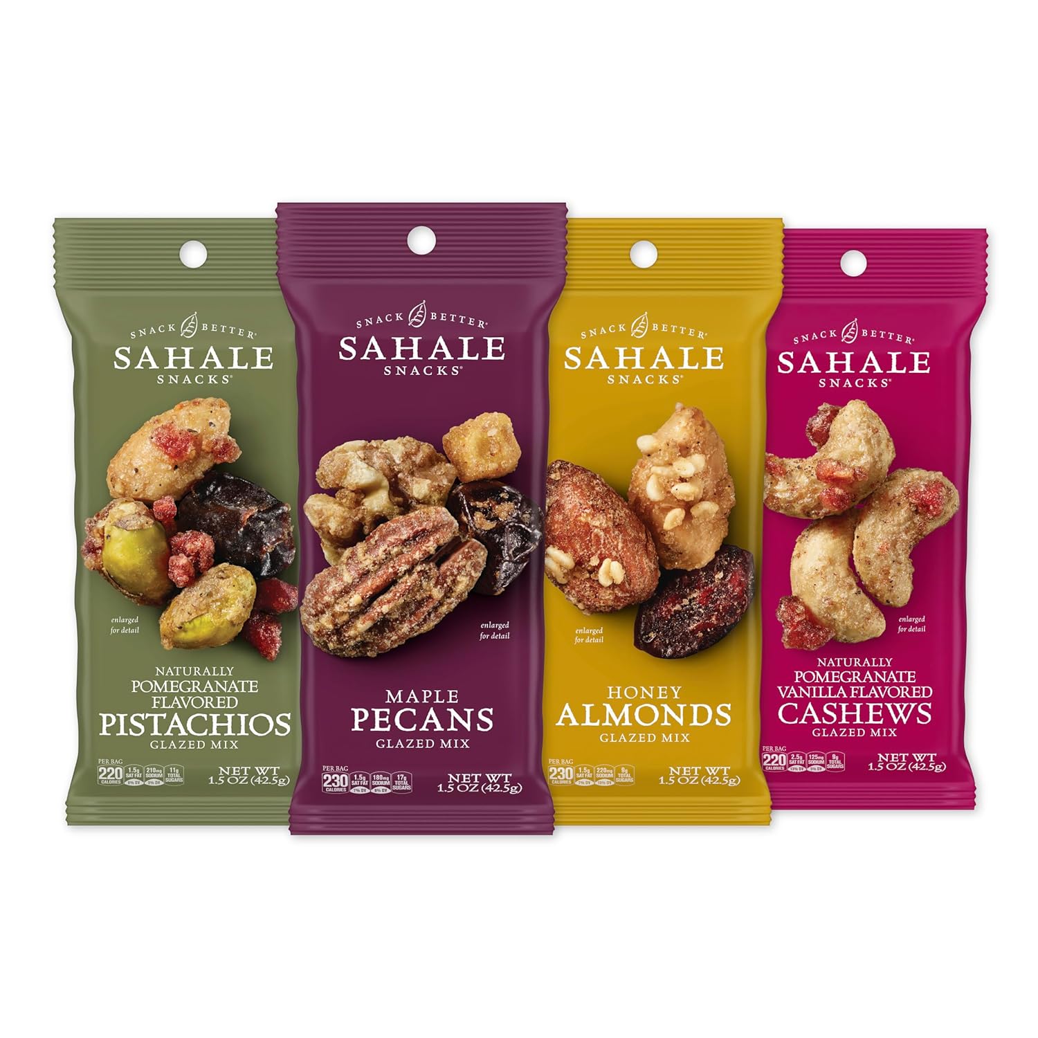 Sahale Snacks Glazed Mix Nut Blend Variety Pack for Snacking