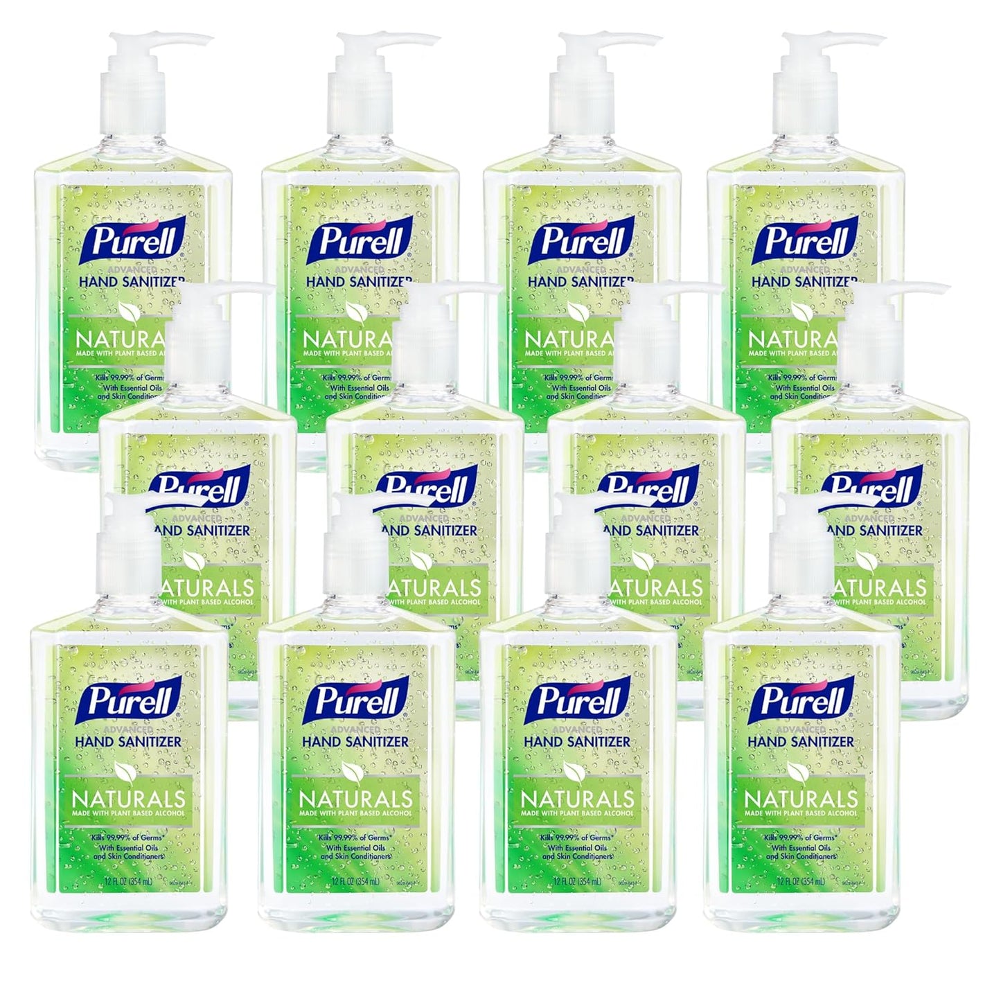 Purell Advanced Hand Sanitizer Gel with Skin Conditioners 12 fl oz