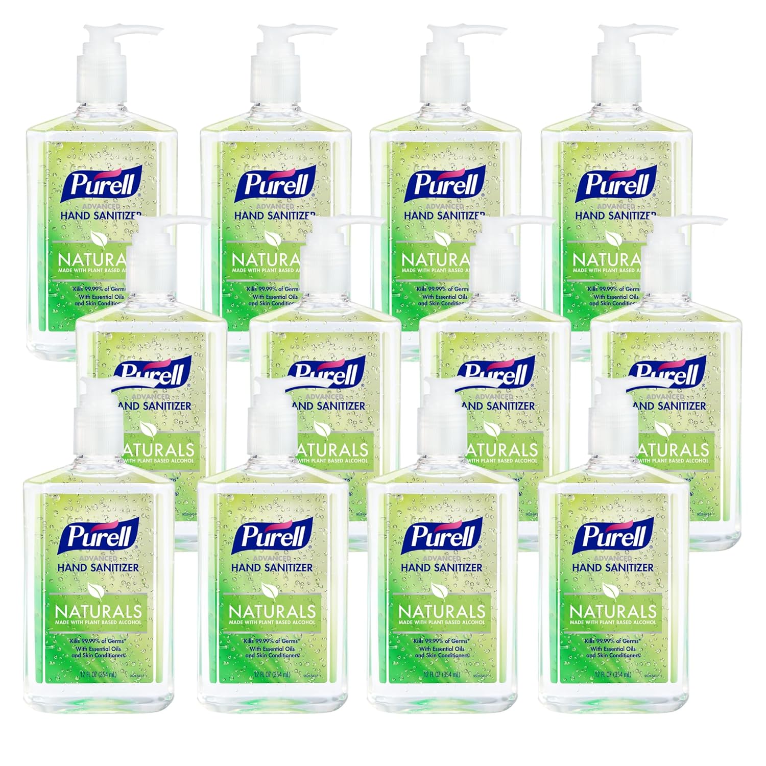 Purell Advanced Hand Sanitizer Gel with Skin Conditioners 12 fl oz