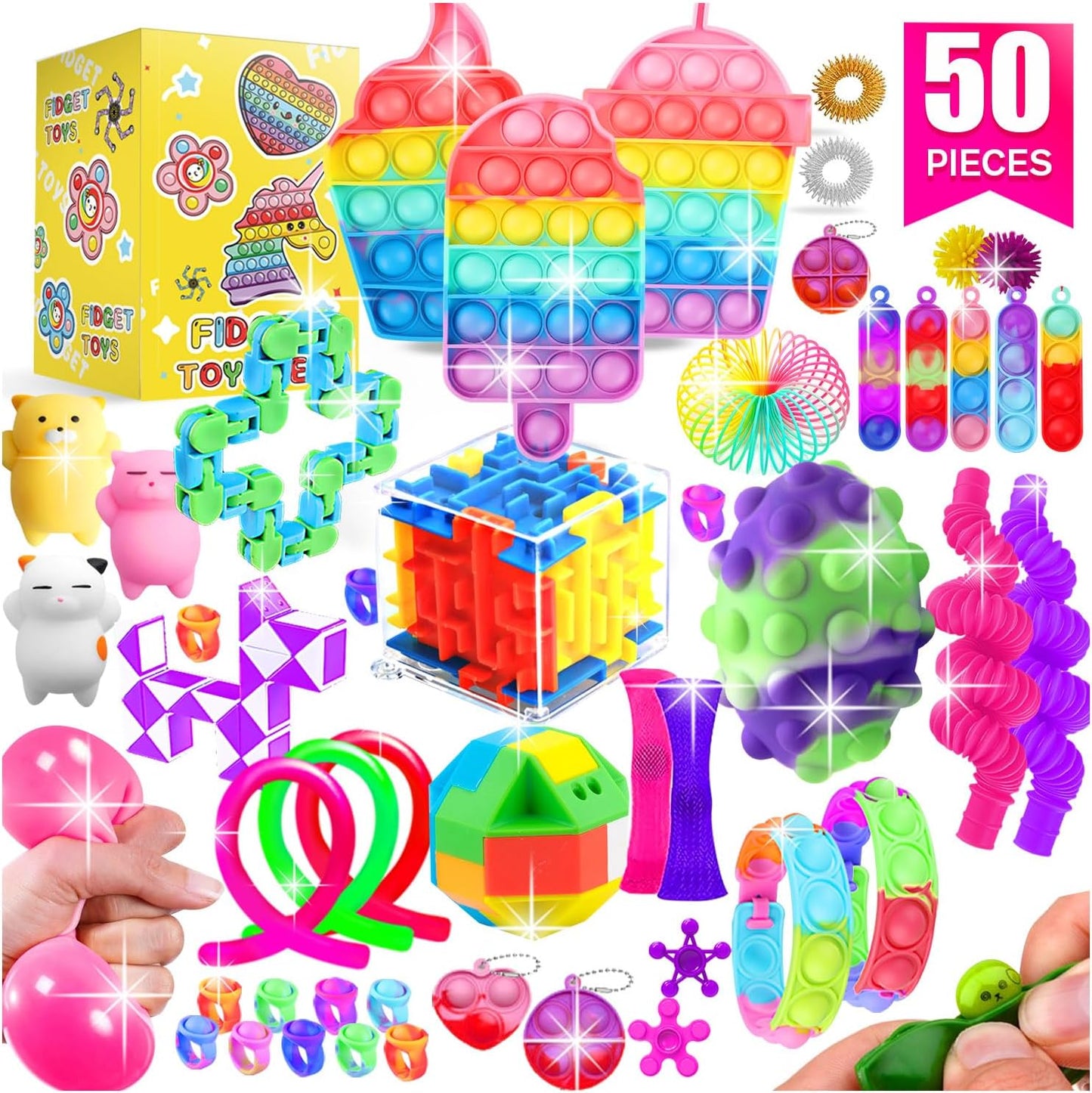 Fidget Toy Set for Stress Relief - SUNNERLY