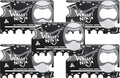 Wallet Ninja Multitool Card 18-in-1 Credit Card Tool - Compact EDC