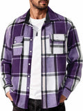 COOFANDY Men's Flannel Shirt Jacket for Casual Style and Comfort