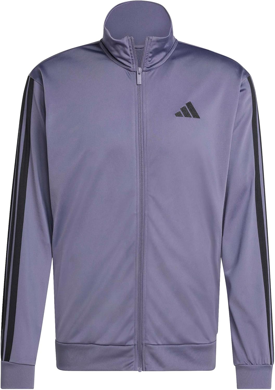 adidas Men's 3-Stripes Tricot Track Top for Everyday Comfort