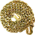 5/16 in Chain Trailer Chains with Hooks - 12 ft Grade 80 Tow Chain