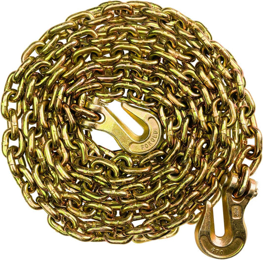 5/16 Chain Trailer Chains with Hooks for Heavy-Duty Use