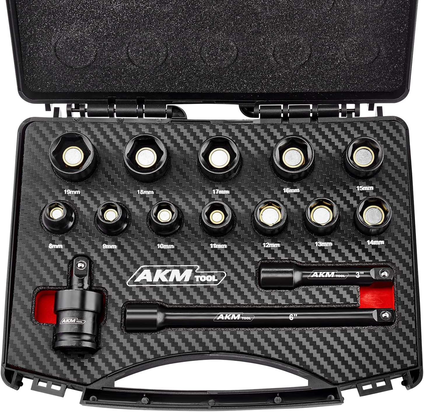 3/8 Inch Drive Magnetic Impact Socket Set for Professionals