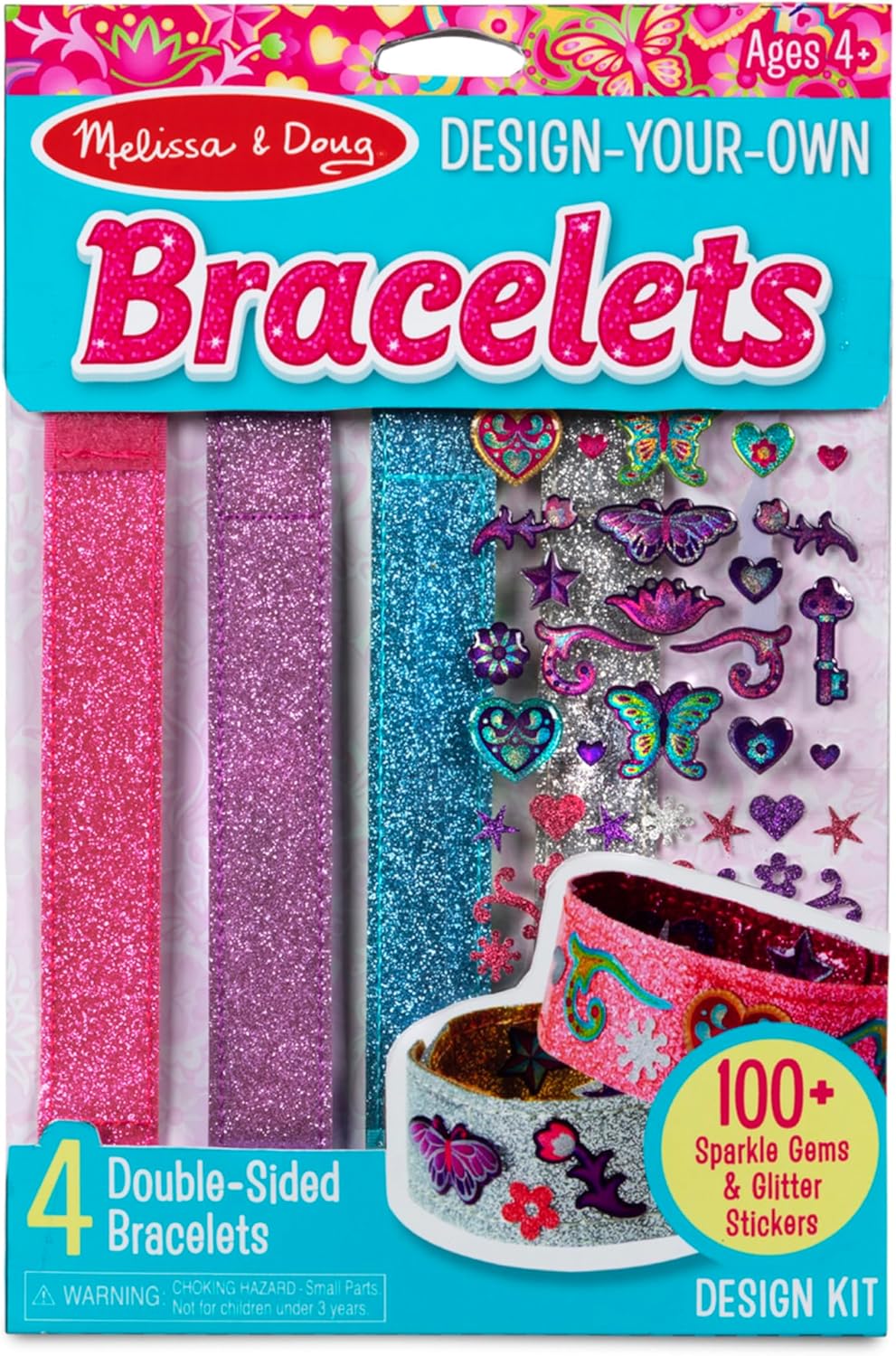 Customize Sparkling Bracelets - 100+ Sticker Gems!