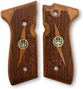 Custom Wood Pistol Grips for Beretta 92 & M9 Series Models