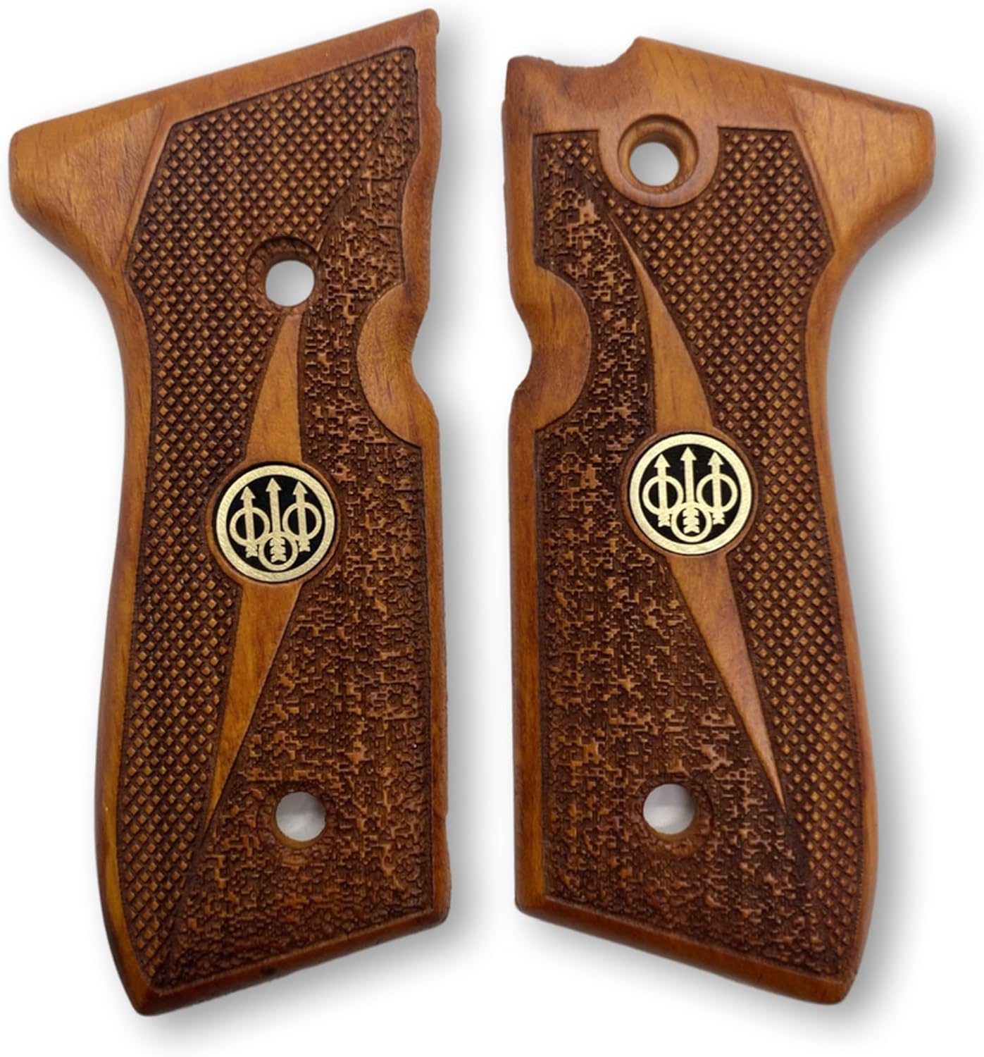Custom Wood Pistol Grips for Beretta 92 & M9 Series Models