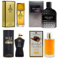 Men Cologne 4-Piece Combo Set for Men Ultra Noir Edition - 100ml Each