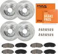 Front & Rear Brake Kit for 2018-2020 Nissan Rogue - Daily Performance