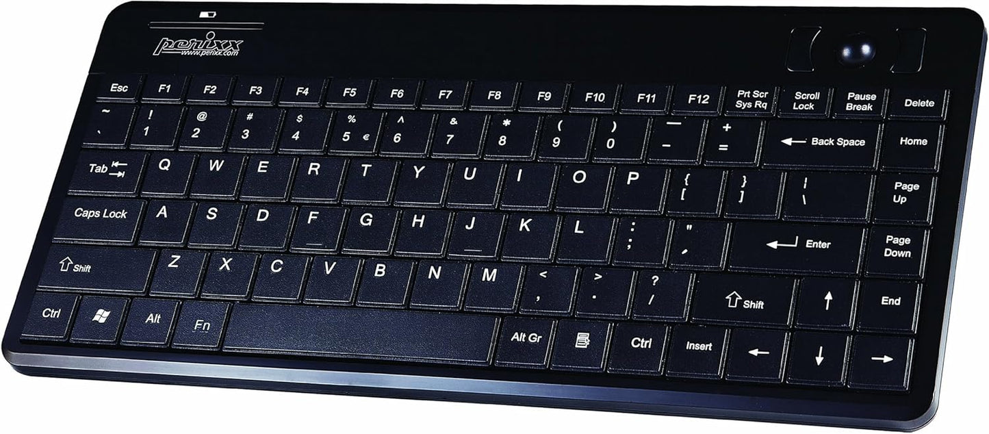 Perixx Periboard-706 Wireless Trackball Mini Keyboard Review