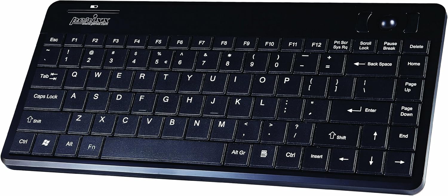 Perixx Periboard-706 Wireless Trackball Mini Keyboard Review