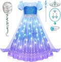 Light Up Princess Dress with Cape and Accessories for Girls