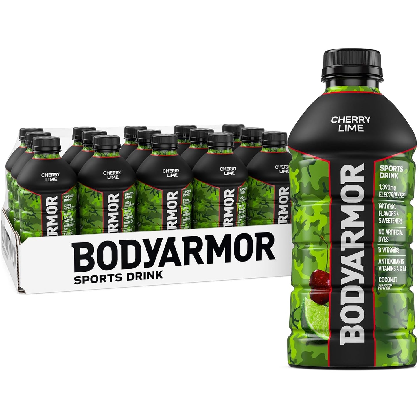 BODYARMOR Sports Drink Cherry Lime Hydration for Athletes