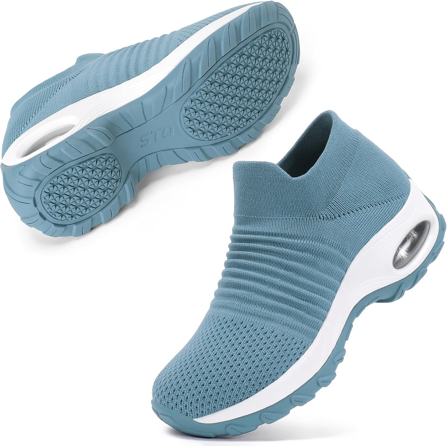 STQ Walking Shoes for Women with Arch Support and Comfort